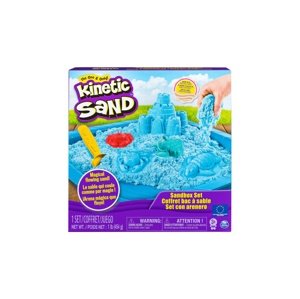 Kinetic Sand písečný zámek s podložkou modrý