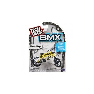 Tech Deck BMX sběratelské kolo Sunday žluto-černá