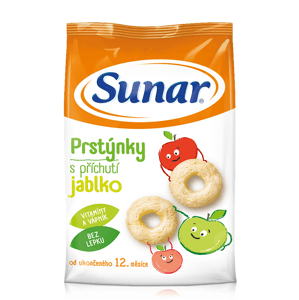 Sunar Jablečné prstýnky 50 g