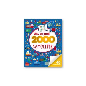 SVOJTKA Vše, co jezdí 2000 samolepek