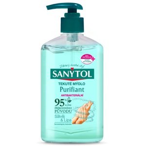 Tekute mydlo Sanytol 250ml Antibakterialni Purifiant pumpa