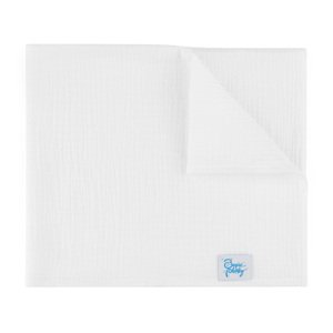 Mušelínová plena - Bezvaplenky BÍLÁ