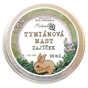 Medarek Tymiánová mast Zajíček -30 ml. EXP : 1/2026