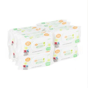 Babycharm MEGAPACK vlhčené ubrousky s heřmánkem, bez parfému a alkoholu – 16x63 ks s heřmánkovým extraktem, bez parfému a alkoholu