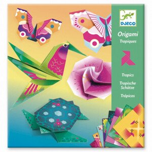 Origami - Tropická zvířata - Sleva poškozený obal