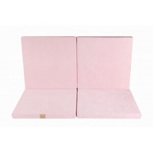 Pěnová hrací podložka čtverec: růžová