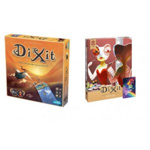 Dixit + dárek zdarma - Dixit puzzle 1000 - Chameleon Night