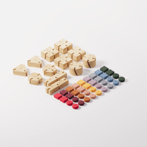 Bavvic stavebnice FAMILY Set 128 ks