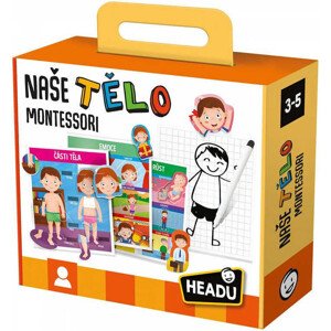 HEADU: Montessori: Naše tělo - Sleva poškozený obal