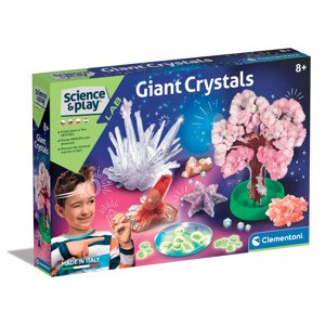 Dětská laboratoř - Velké fluo krystaly