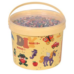 Hama Midi - korálky mix barev v boxu, 30 000 ks