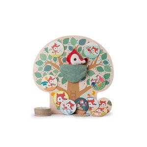 Lilliputiens –  magnetický výukový strom - můj den s liškou Alicí