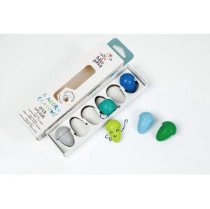 Kuželkové voskovky - studené barvy, 6 ks