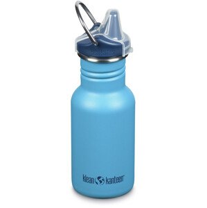 Dětská nerezová lahev Klean Kanteen Narrow w/Kid Sippy Cap – modrá 355 ml