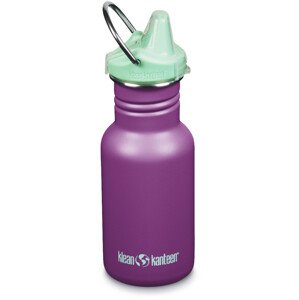 Dětská nerezová lahev Klean Kanteen Narrow w/Kid Sippy Cap – fialová 355 ml
