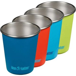 Sada dětských nerezových pohárků Klean Kanteen Kid Cup 10oz - 4 Pack - Dragon Tails 295 ml