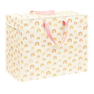 A Little Lovely Company - XL úložná taška - duha