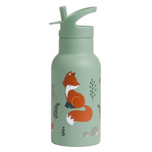 A Little Lovely Company - nerezová láhev na pití, 350 ml  - kamarádi z lesa