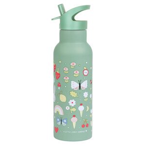 A Little Lovely Company - nerezová láhev na pití, 500 ml - radost