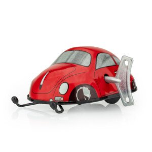 Autíčko na klíček - červené