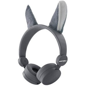 Kidywolf - Dětská audio sluchátka Kidyears - Vlk