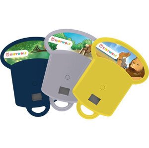 Kidywolf - Sada 3 disků do promítačky Kidyslide - La Fontainovy bajky