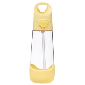 Lahev na pití s brčkem 600 ml - lemon twist