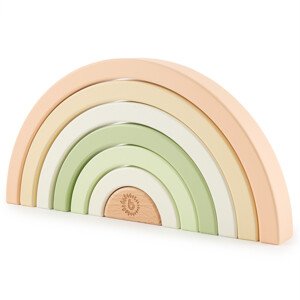 Bieco - Skládací dřevěná duha - králíček Fine