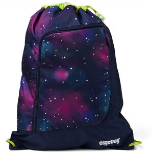 Sportovní pytel Ergobag - Fialový reflexní