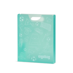 Plastové desky na sešity Ergobag - Soccer