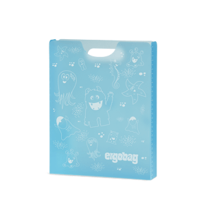 Plastové desky na sešity Ergobag - Monster Petrol