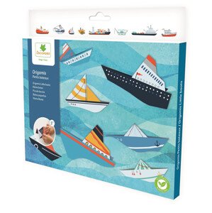 Origami - kreativní sada - malé loďky