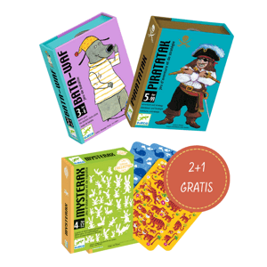 Balíček karetních her Djeco - pro piráty