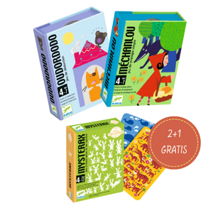 Balíček karetních her Djeco - vyprávění + logopedie