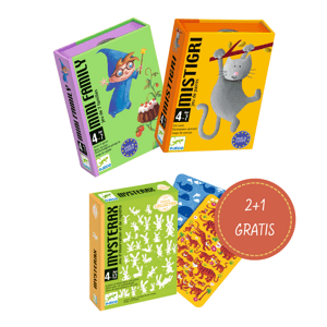 Balíček karetních her Djeco - tradiční hry