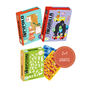 Balíček karetních her Djeco - pro partu kamarádů