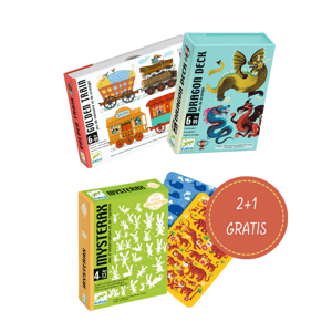 Balíček karetních her Djeco - bandité a draci