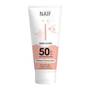 NAIF Ochranný krém na opalování SPF 50 pro děti a miminka 100 ml