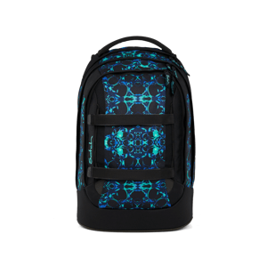 Studentský batoh Ergobag Satch pack - Caleido Blue