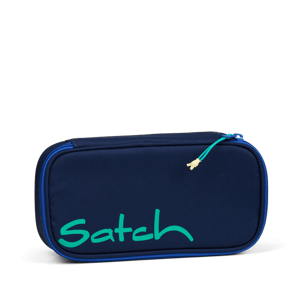 Penál Ergobag Satch – Crossed Blue 2025