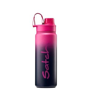 Kovová lahev Satch, 500 ml – Pink Graffiti 2025