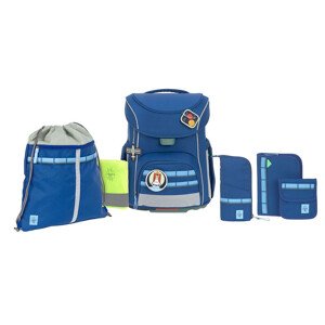 Školní 7dílný set Lässig - Slim Unique Dark blue