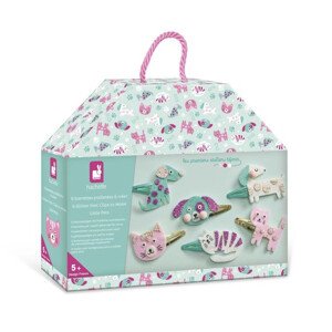 Dětský ateliér - šperkařská dílna - sponky do vlasů - domácí mazlíčci