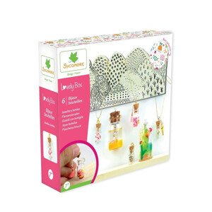 Lovely box - šperky z mini lahviček