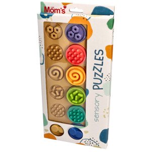 Mom’s Care - senzorické puzzle XL - kolečka