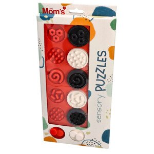Mom’s Care - senzorické puzzle XL - kontrastní kolečka