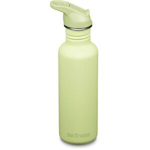 Nerezová lahev Klean Kanteen Classic 27oz (w/Flip Seal Sport Cap) - shadow lime 800 ml