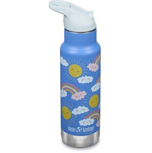Dětská nerezová termolahev Klean Kanteen Insulated Kid Classic Narrow 12oz - Rainbows
