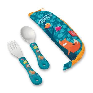 Příbor MAPED Miniz Jungle Fever, lžička a vidlička