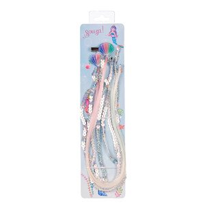 Souza! - Sponky do vlasů Jody s mušlí a prameny - 2 ks